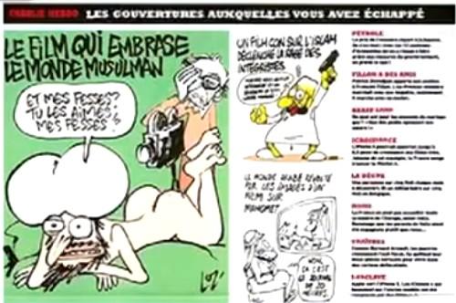 Las caricaturas de Mahoma fueron censuradas en facebook por su explícito contenido sexual.