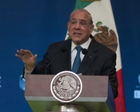 José Ángel Gurría, secretario general de la Organización para la Cooperación y el Desarrollo Económicos, en la ceremonia en la que se inauguró el Foro México 2013. 