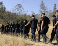 Brigadas de vigilancia en el Cerro de la Estrella.