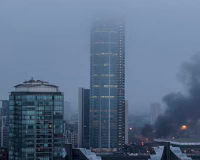 Accidente aéreo en Londres.