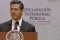 Peña Nieto durante su declaración patrimonial.