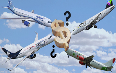 Tarifas aéreas, ¿de bajo costo?