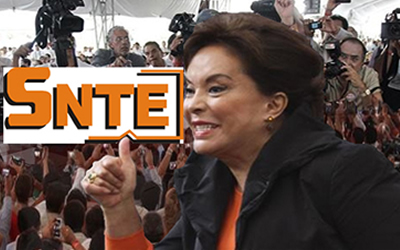 Elba Esther en el SNTE