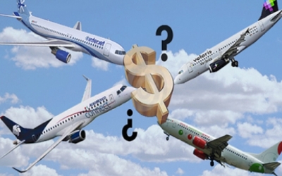 Tarifas aéreas, ¿de bajo costo?