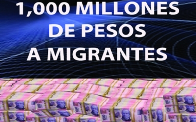 1,000 mdp a migrantes