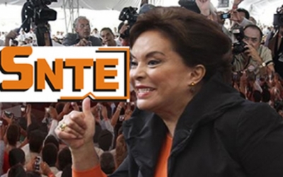 Elba Esther en el SNTE